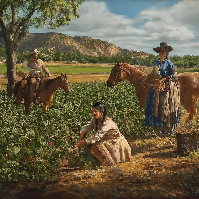 El papel de los indígenas y los españoles en la agricultura en la Nueva España