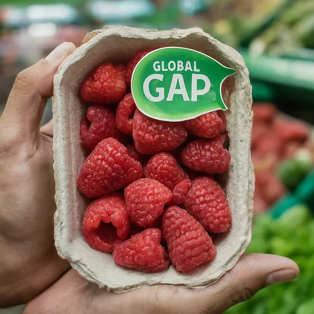 granja con certificación Global GAP