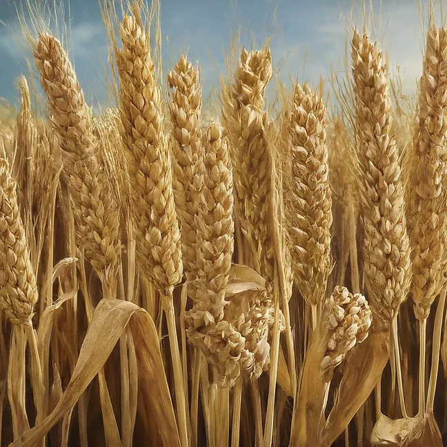 granos de trigo