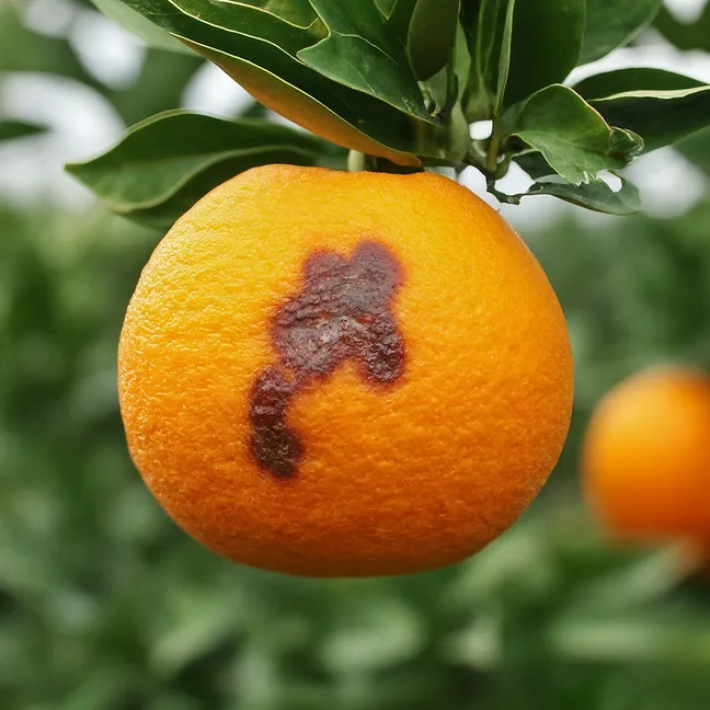 naranjas con manchas