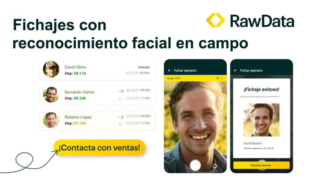 Control Horario en el Campo: Cumple la Ley y Optimiza la Gestión con RawData